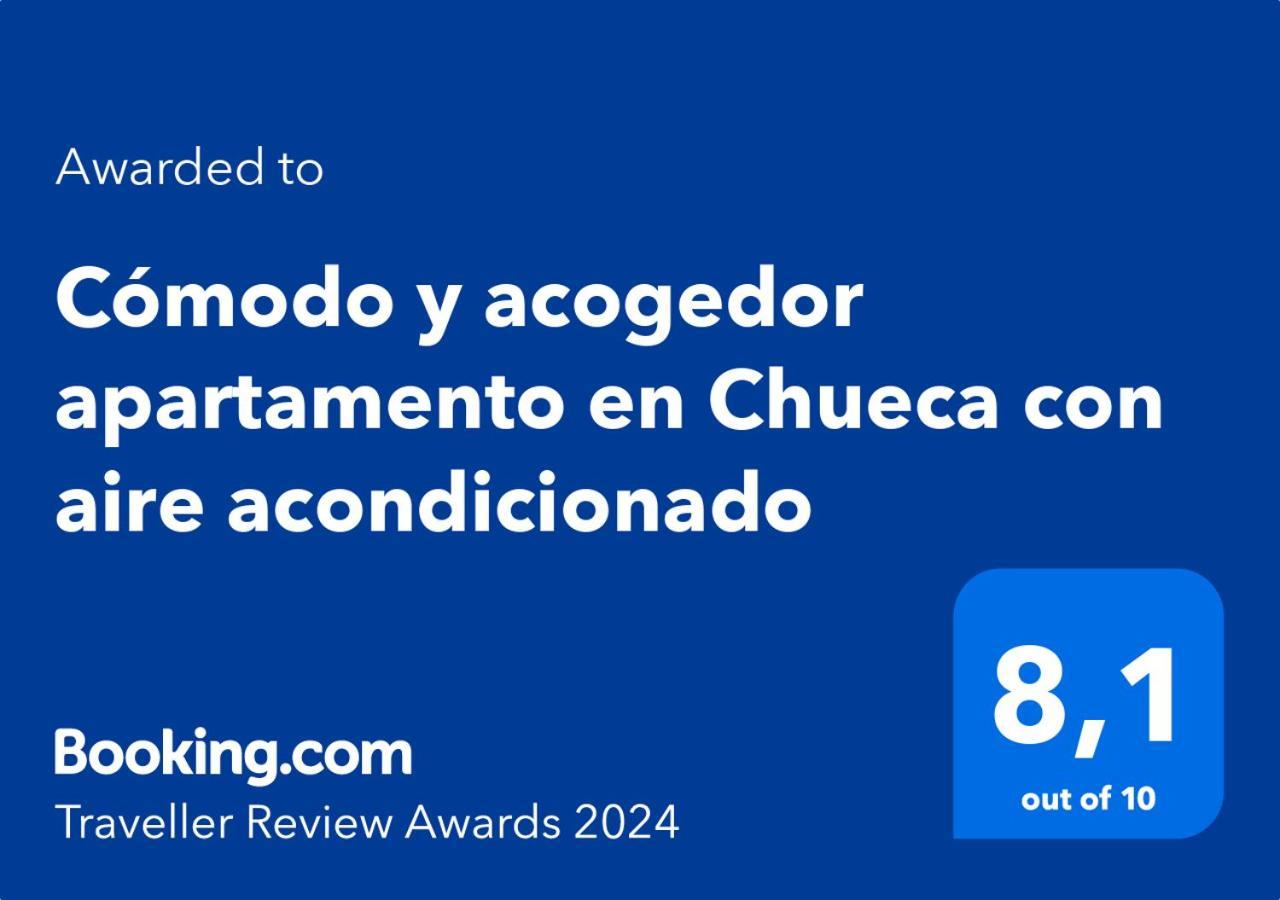 Acogedor Apartamento Con Balcon En El Barrio De Chueca, Gran Via Con Aire Acondicionado Y Calefaccion Madrid Ngoại thất bức ảnh